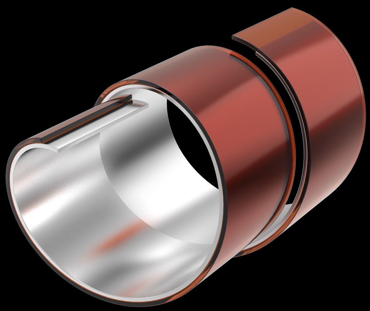 Glass-Protected Li Metal Battery